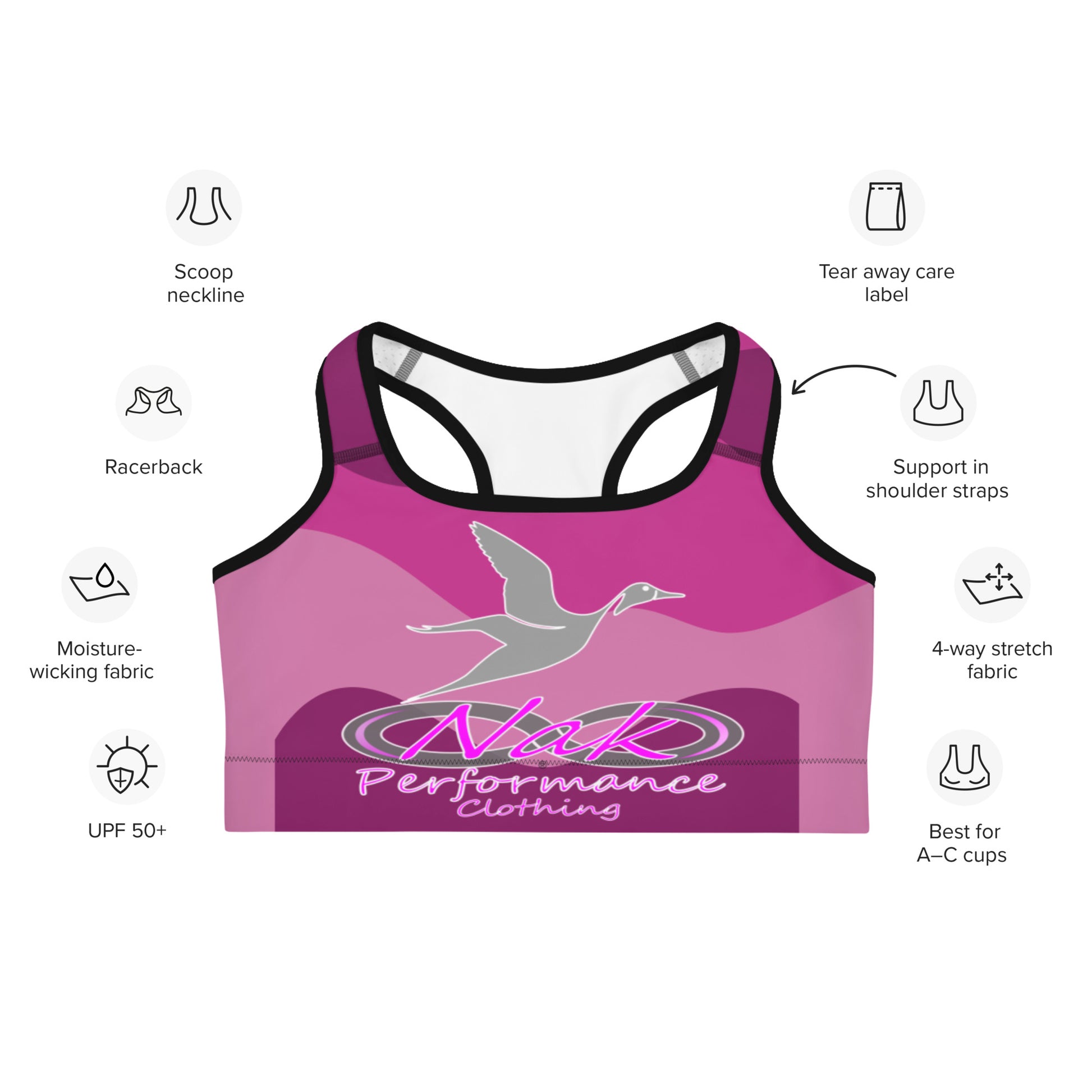 Nak Wave Sports Bra