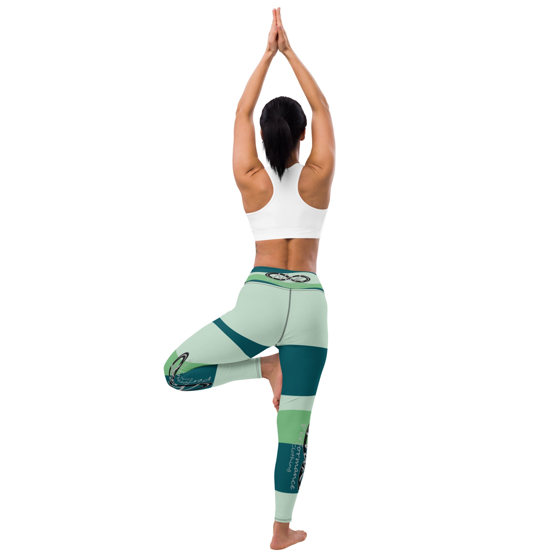 Nak Green Wave Yoga Leggings