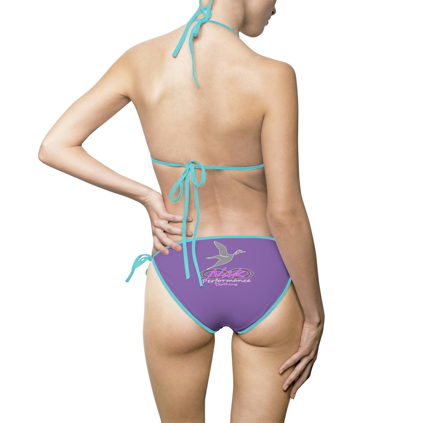 Nak Women's Purple Bikini Swimsuit