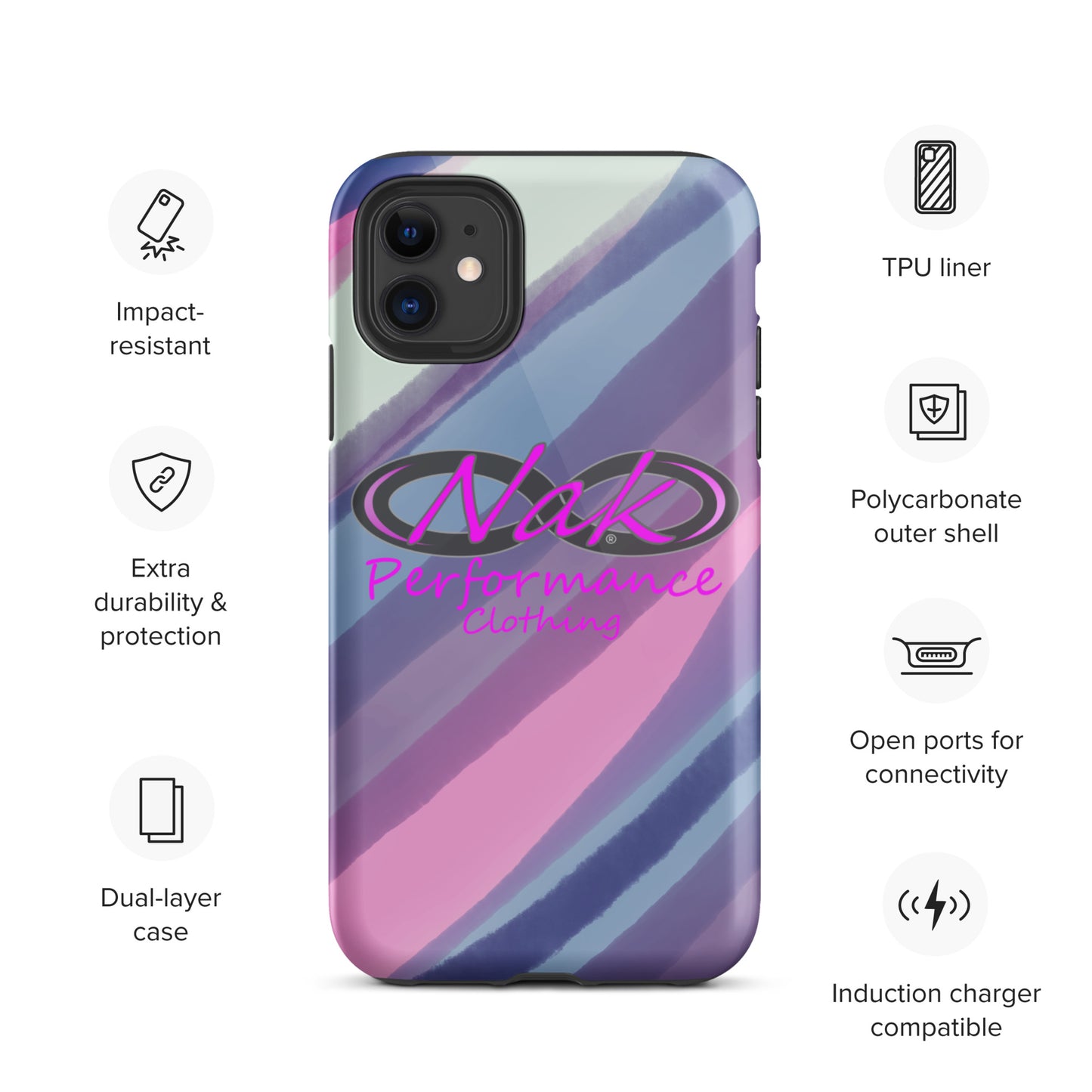 Nak Color wave Tough Case for iPhone®