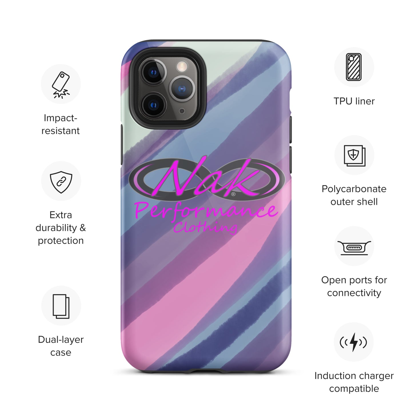 Nak Color wave Tough Case for iPhone®