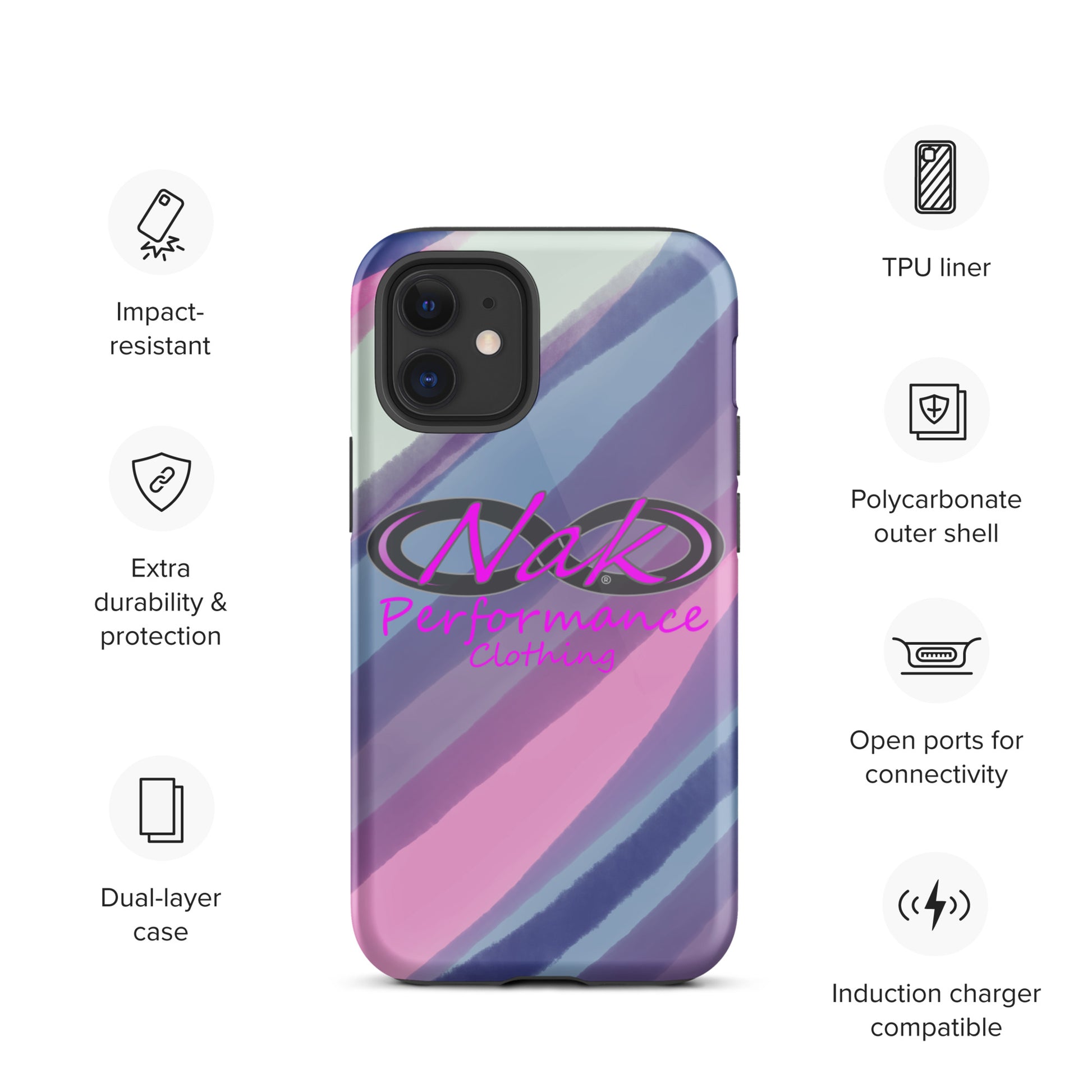 Nak Color wave Tough Case for iPhone®