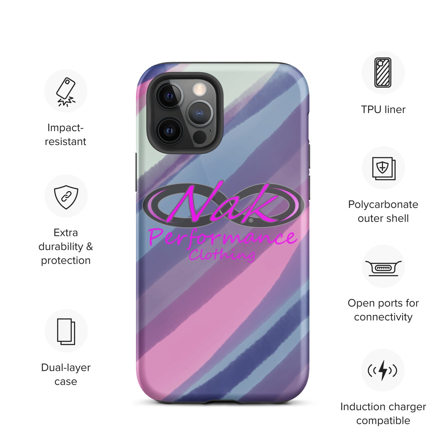 Nak Color wave Tough Case for iPhone®