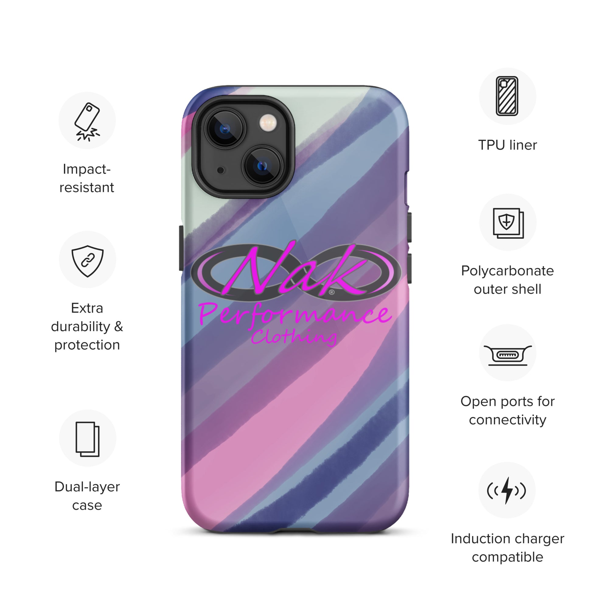 Nak Color wave Tough Case for iPhone®