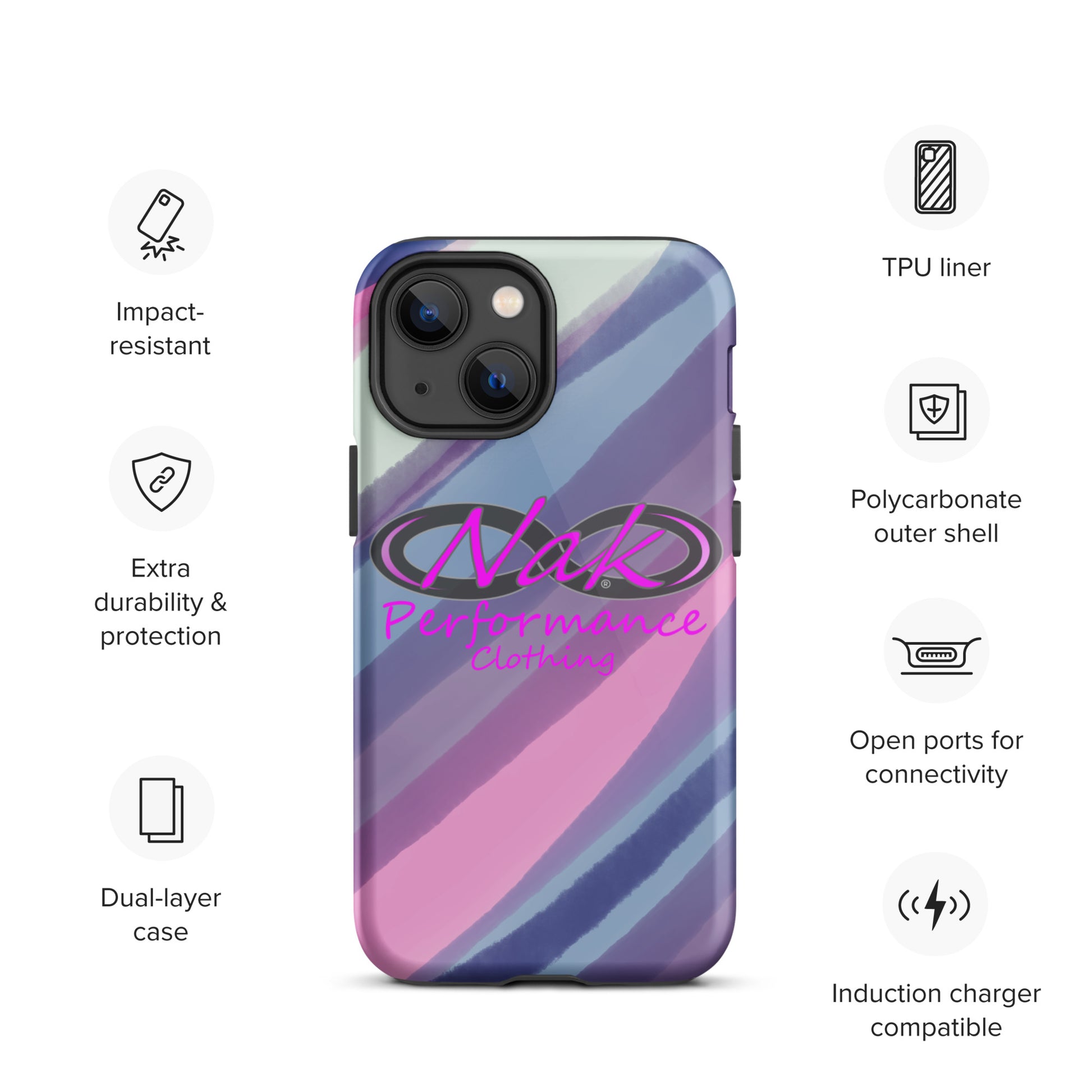 Nak Color wave Tough Case for iPhone®