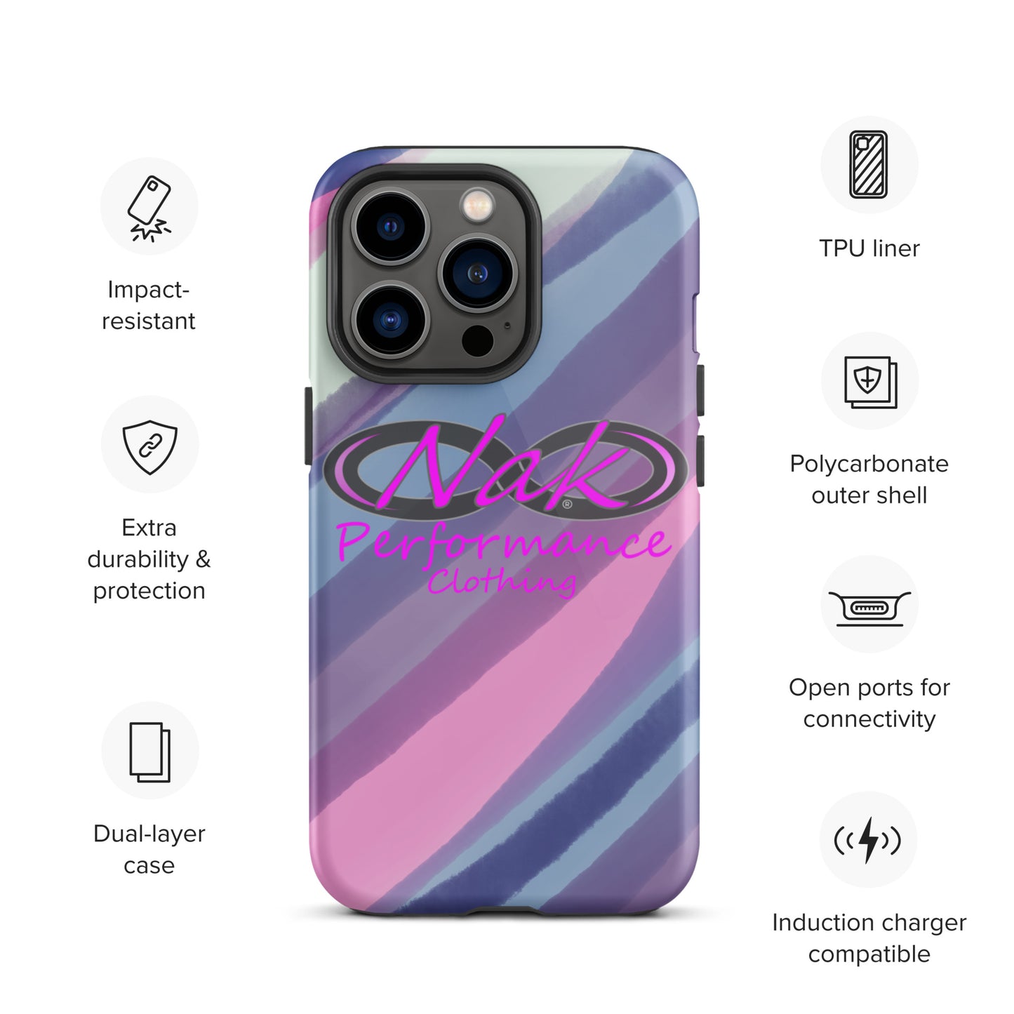 Nak Color wave Tough Case for iPhone®