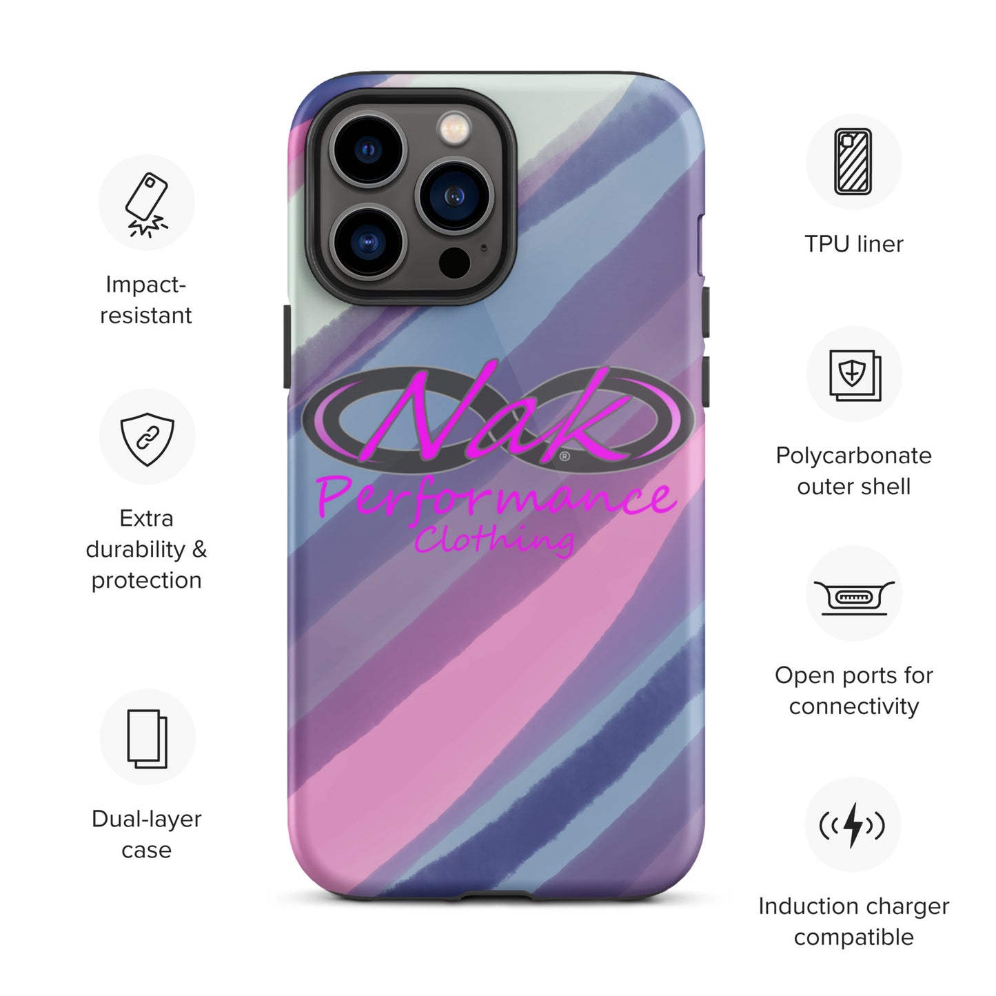 Nak Color wave Tough Case for iPhone®