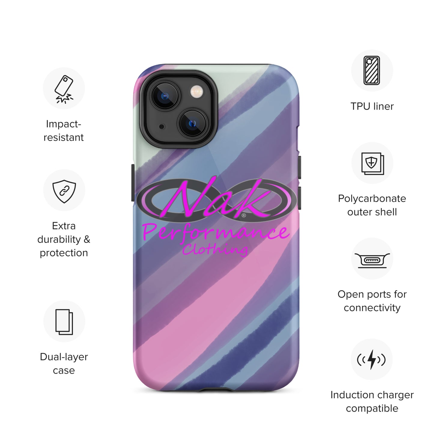 Nak Color wave Tough Case for iPhone®