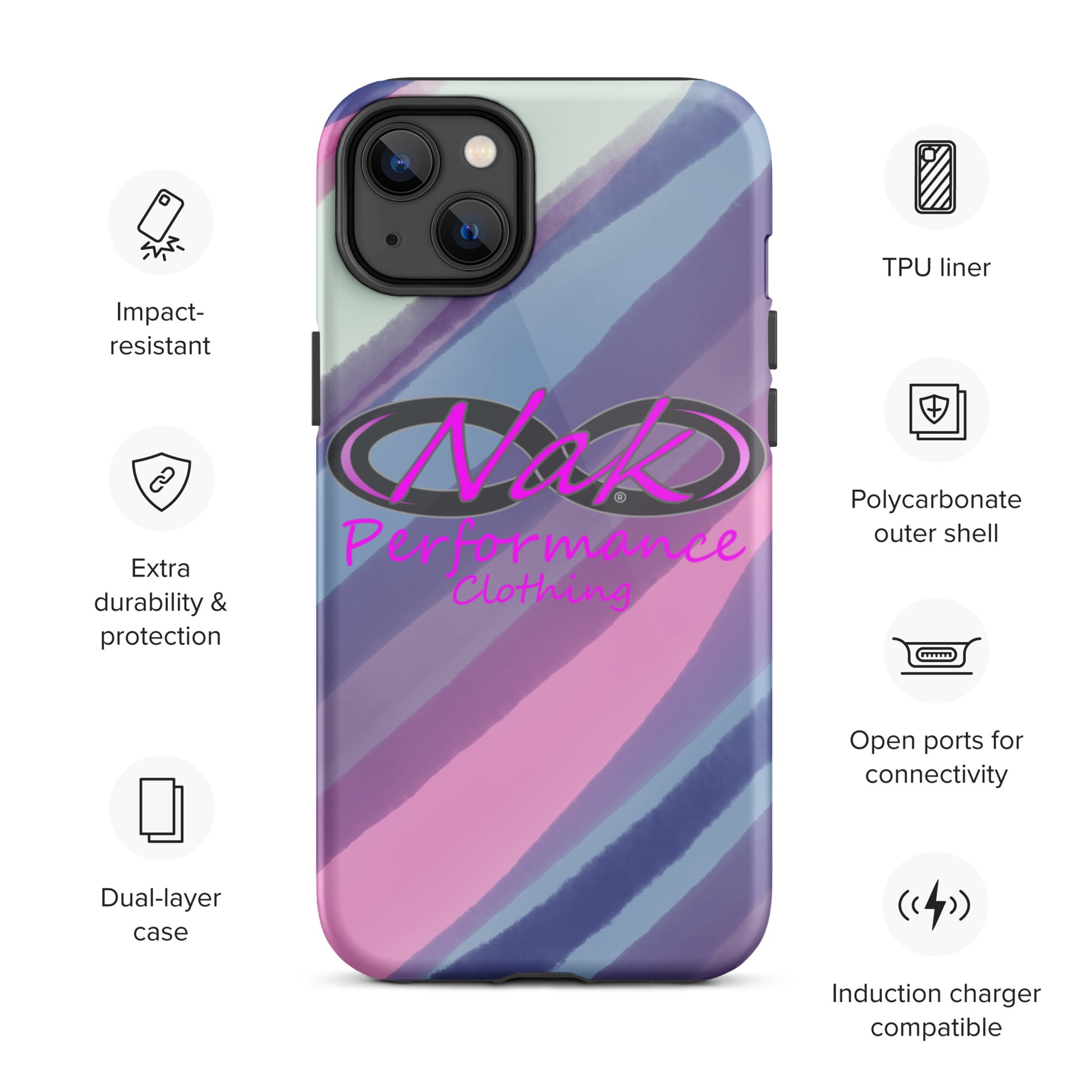 Nak Color wave Tough Case for iPhone®