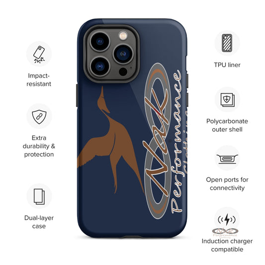 Nak Pintail Navy Tough Case for iPhone®