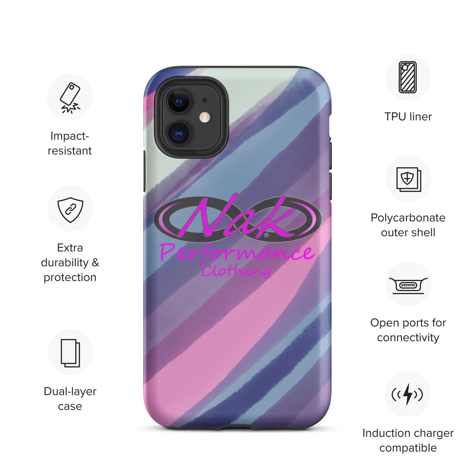 Nak Color wave Tough Case for iPhone®