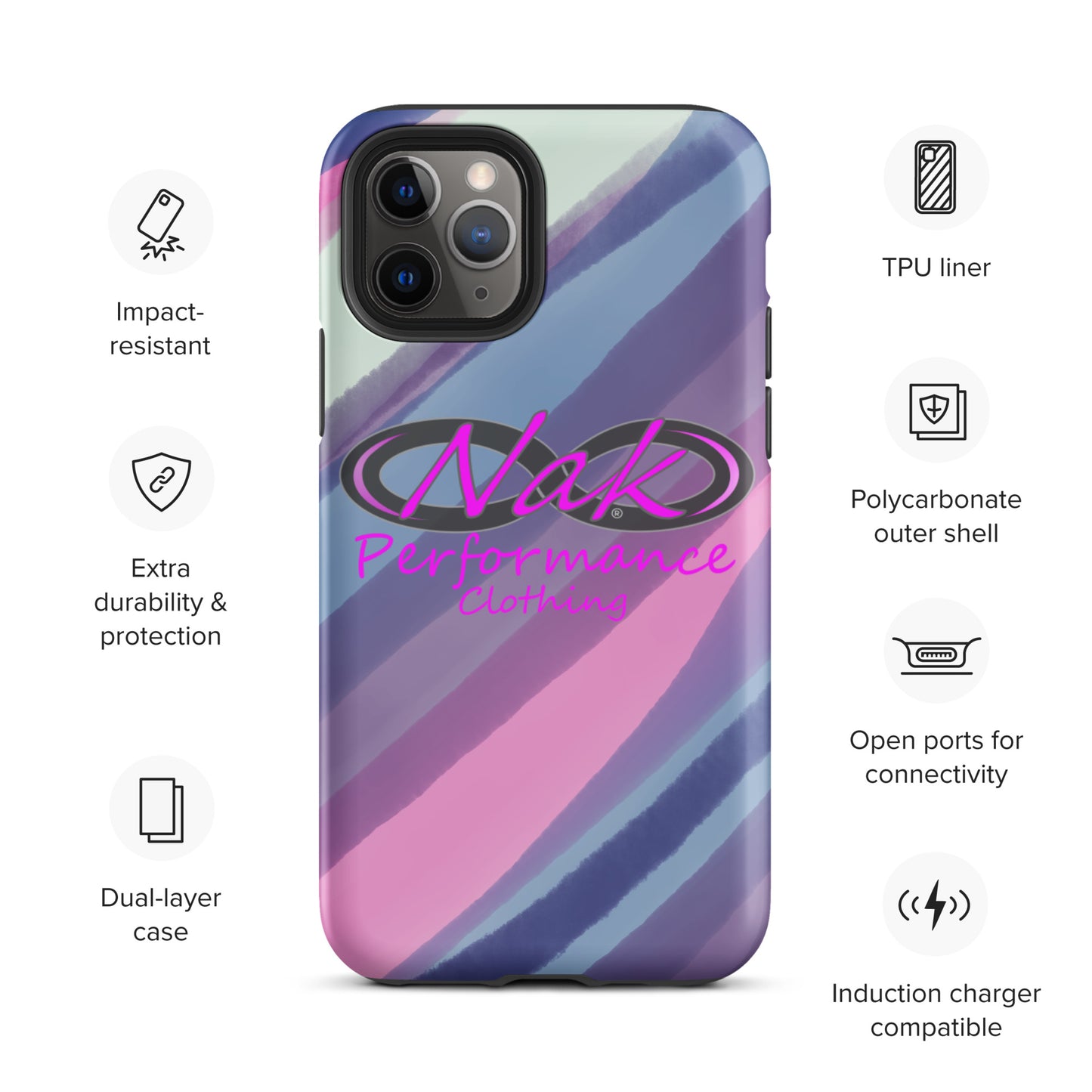 Nak Color wave Tough Case for iPhone®