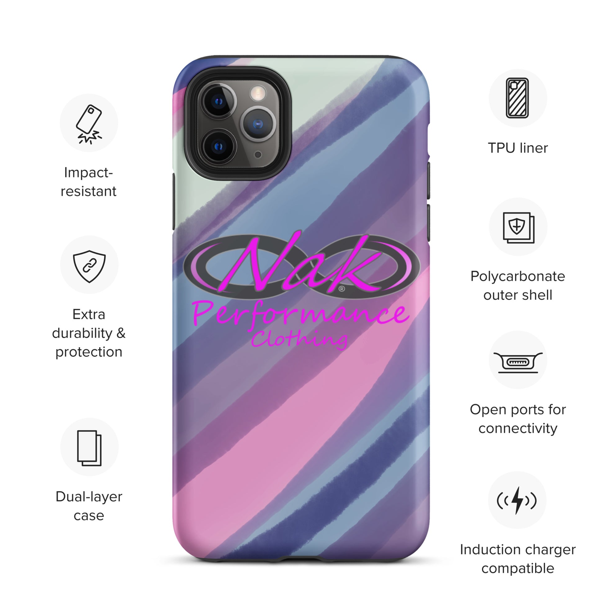 Nak Color wave Tough Case for iPhone®