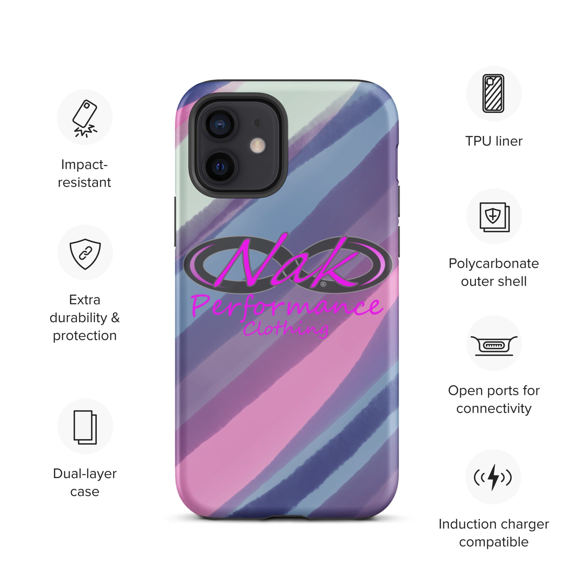 Nak Color wave Tough Case for iPhone®