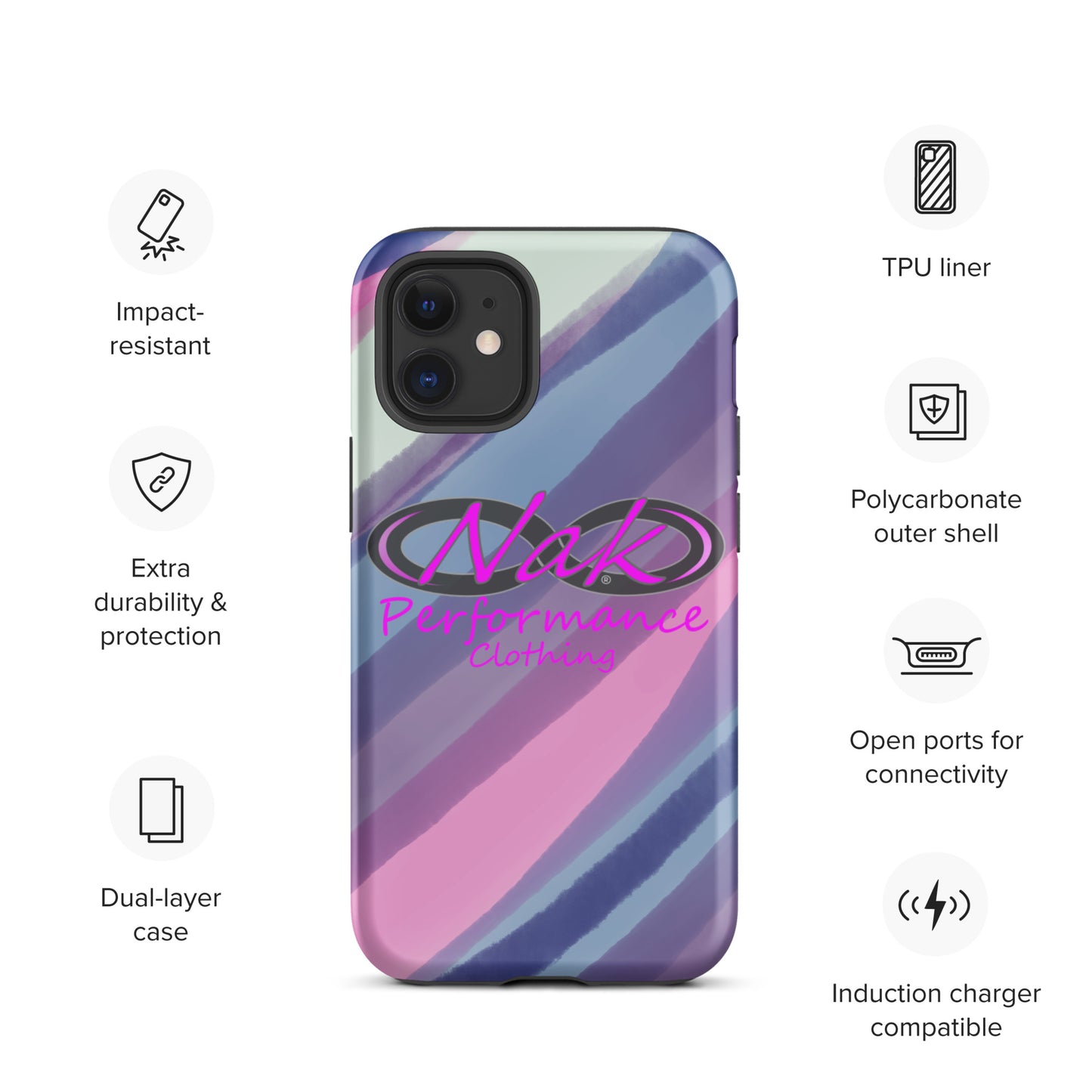 Nak Color wave Tough Case for iPhone®