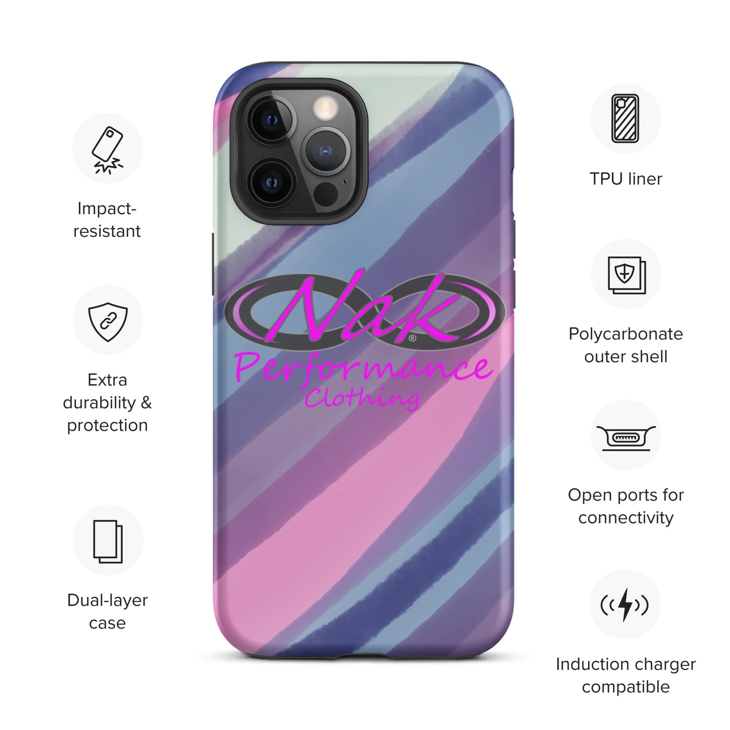 Nak Color wave Tough Case for iPhone®