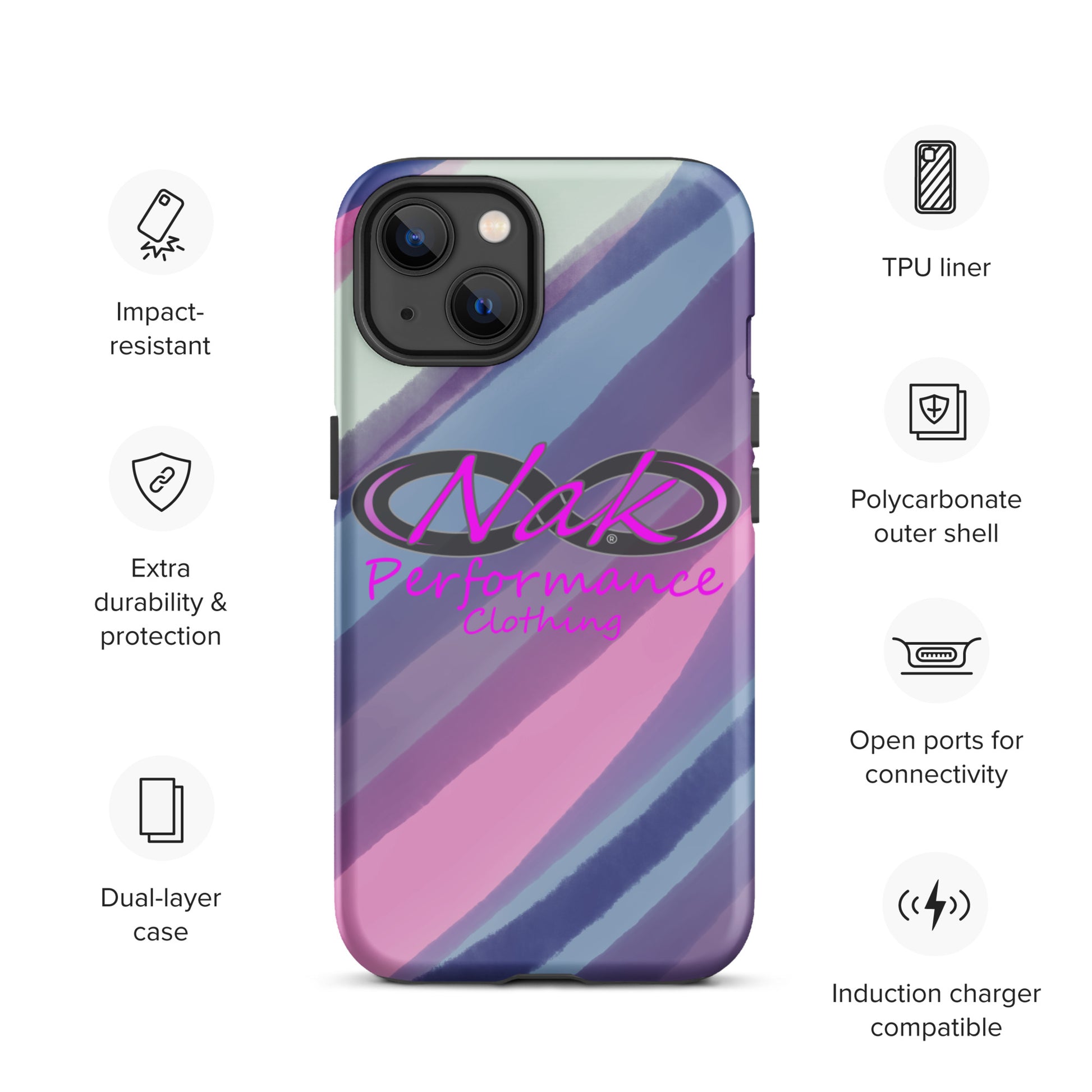 Nak Color wave Tough Case for iPhone®