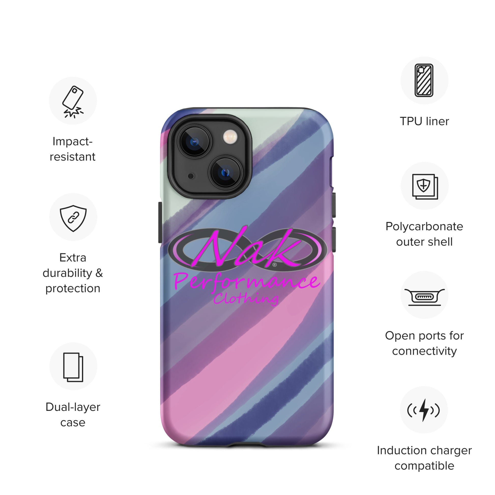 Nak Color wave Tough Case for iPhone®