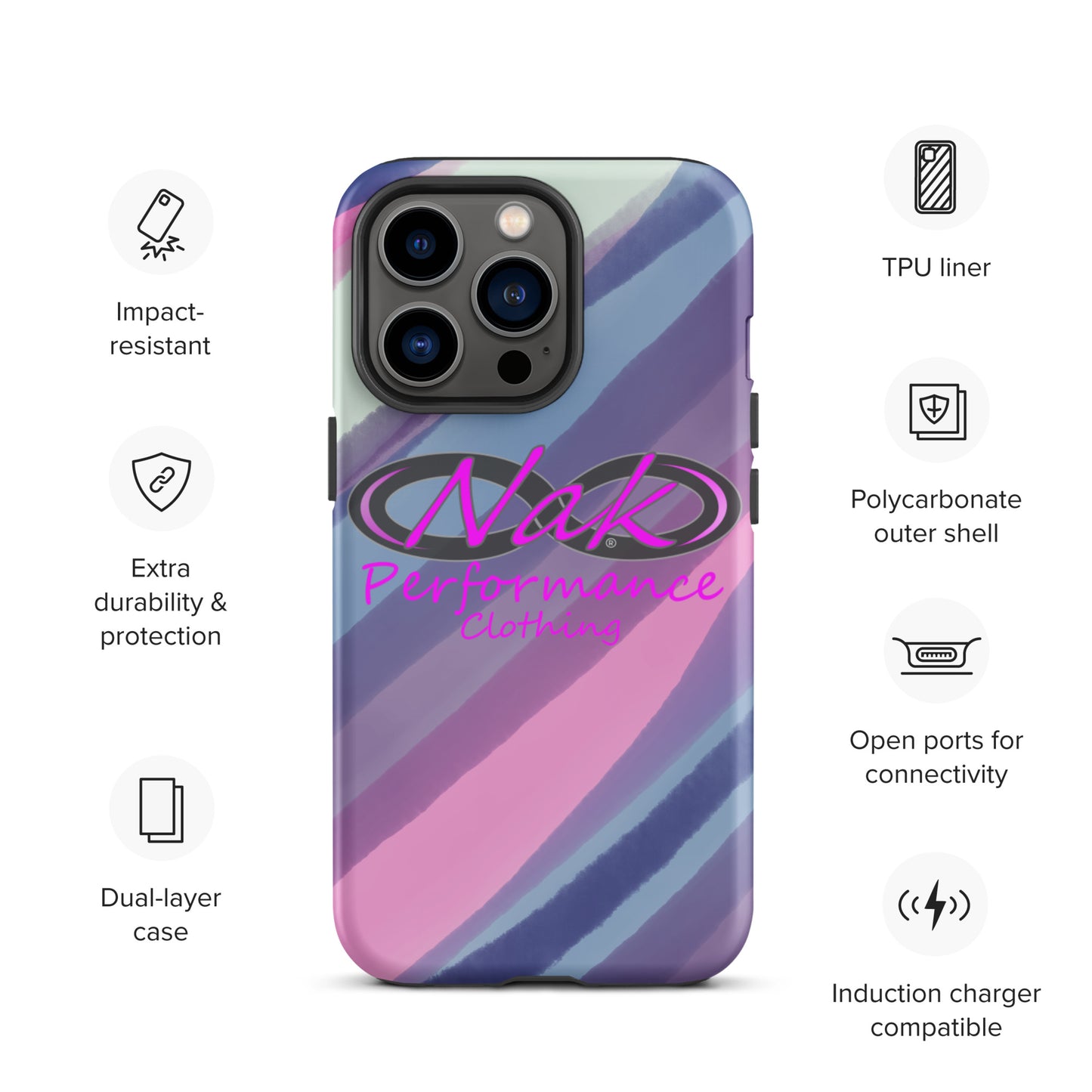 Nak Color wave Tough Case for iPhone®