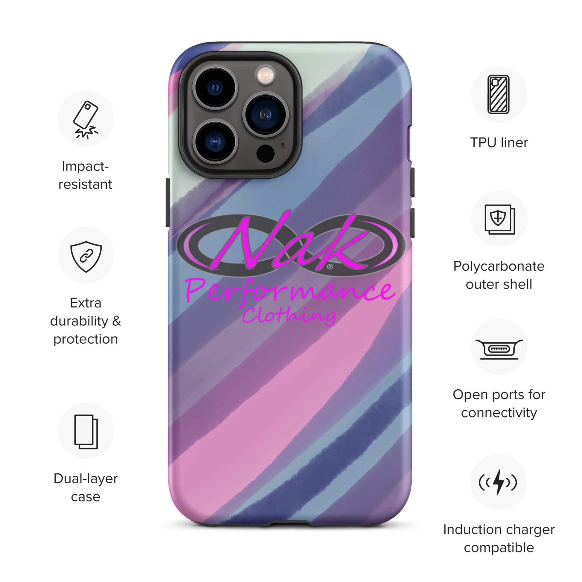 Nak Color wave Tough Case for iPhone®