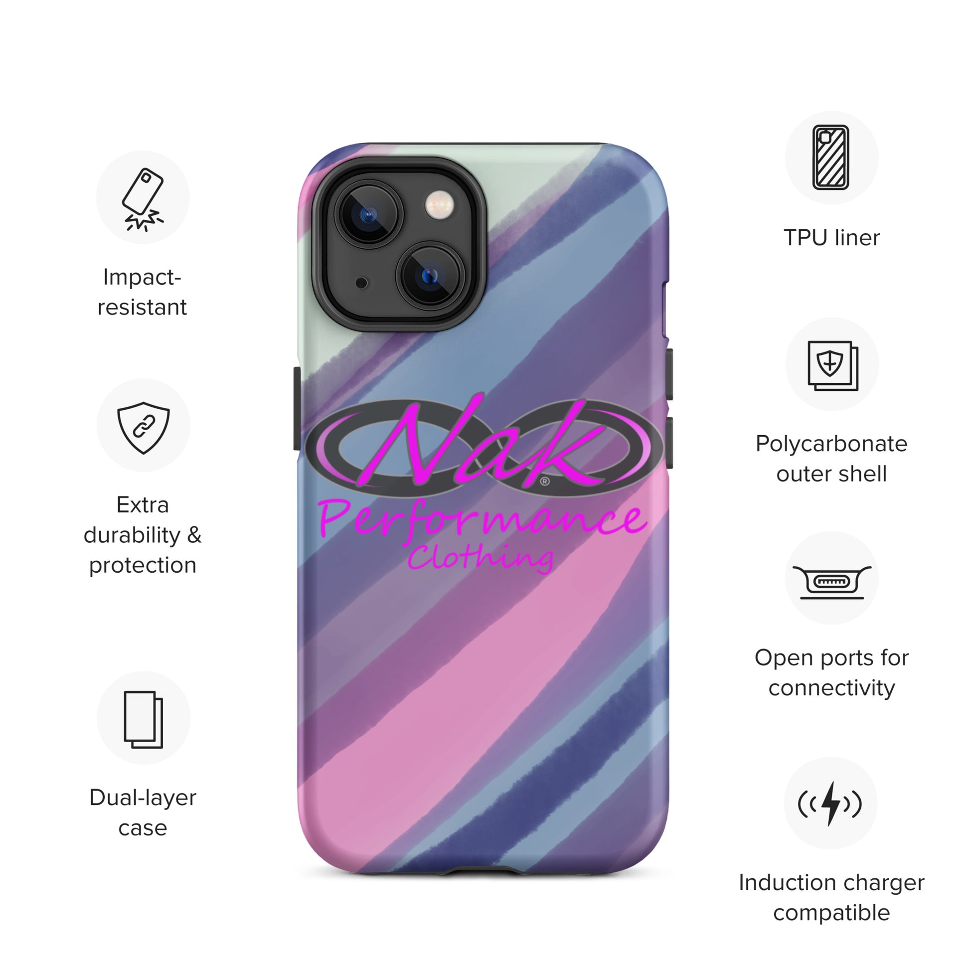 Nak Color wave Tough Case for iPhone®