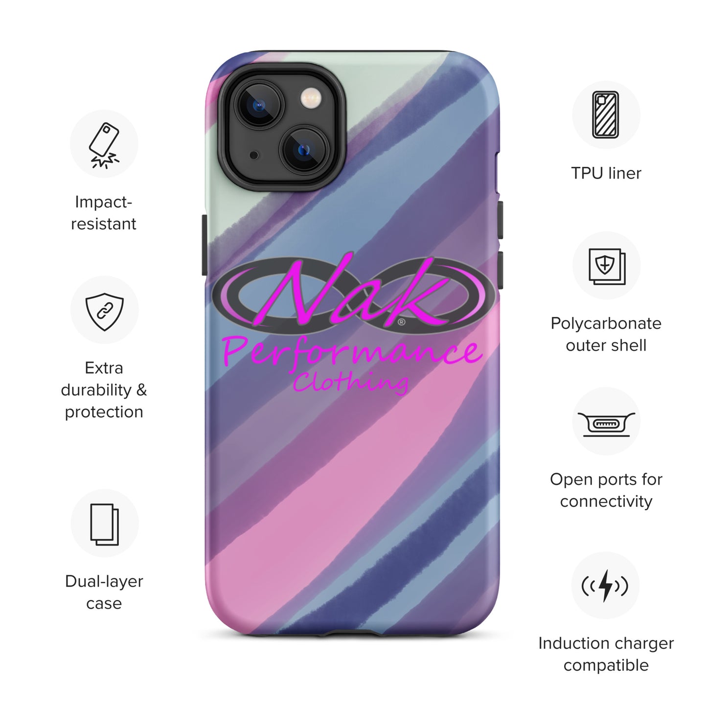 Nak Color wave Tough Case for iPhone®