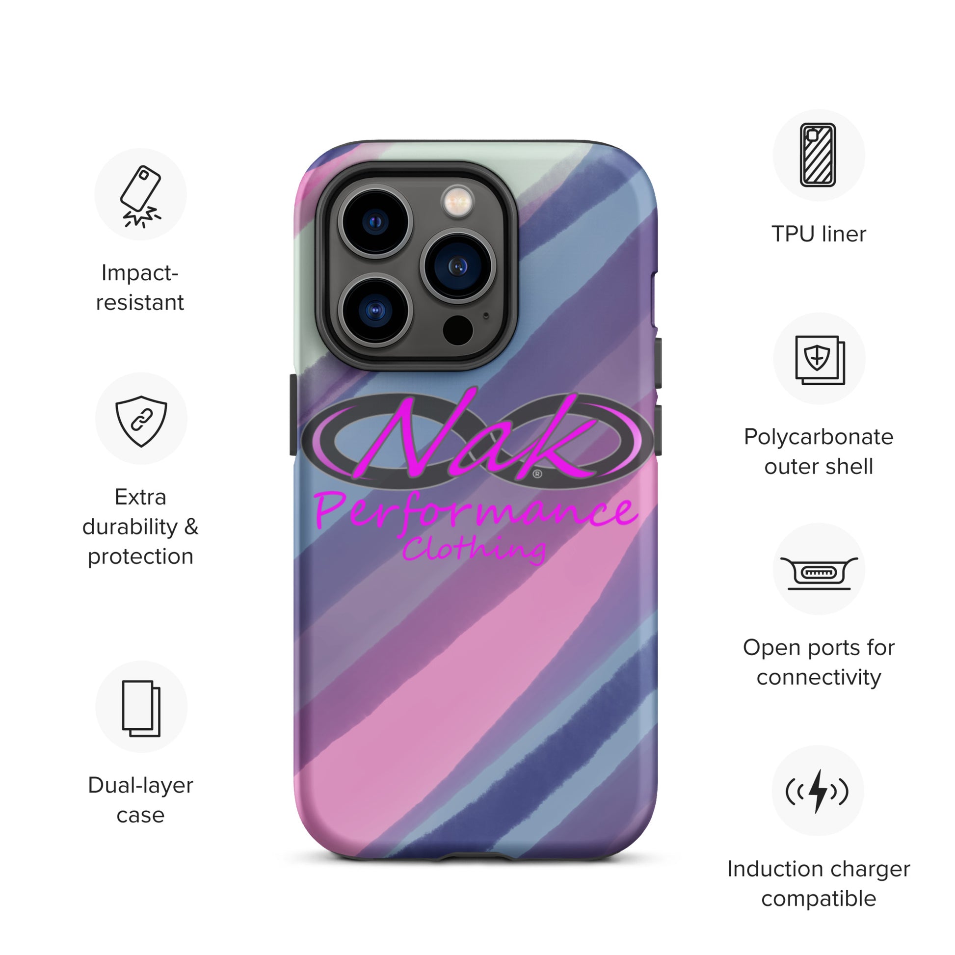 Nak Color wave Tough Case for iPhone®