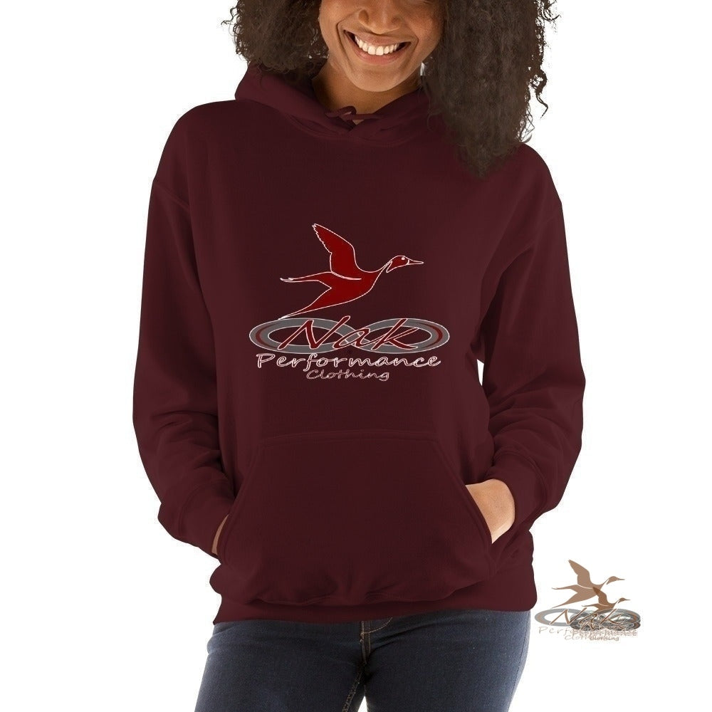 Unisex Pintail Burgandy Hoodie