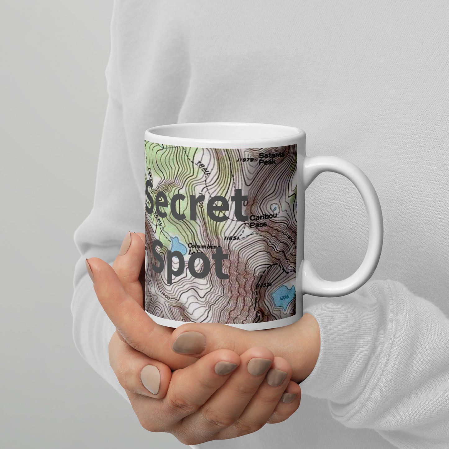 Nak Secret Spot glossy mug