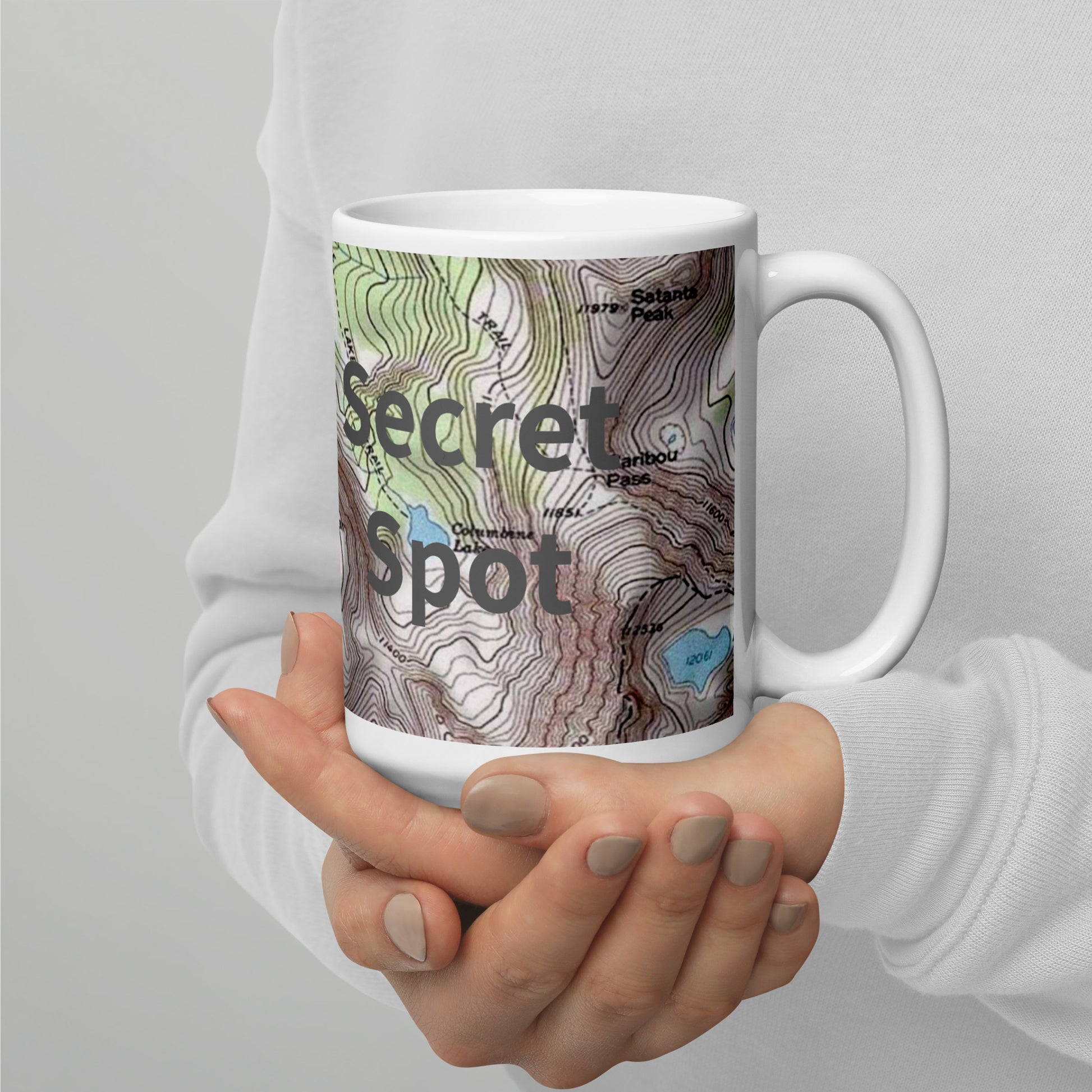 Nak Secret Spot glossy mug