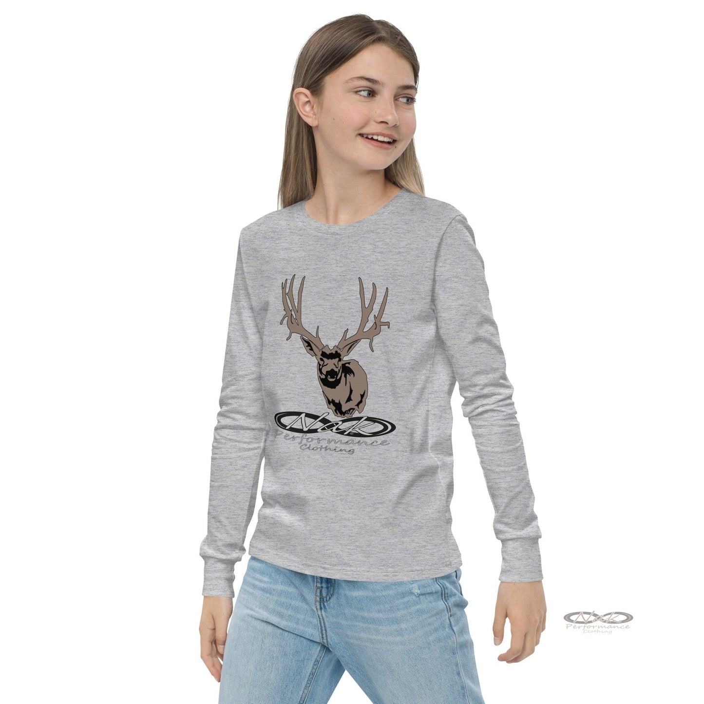 Nak Muley Youth long sleeve tee