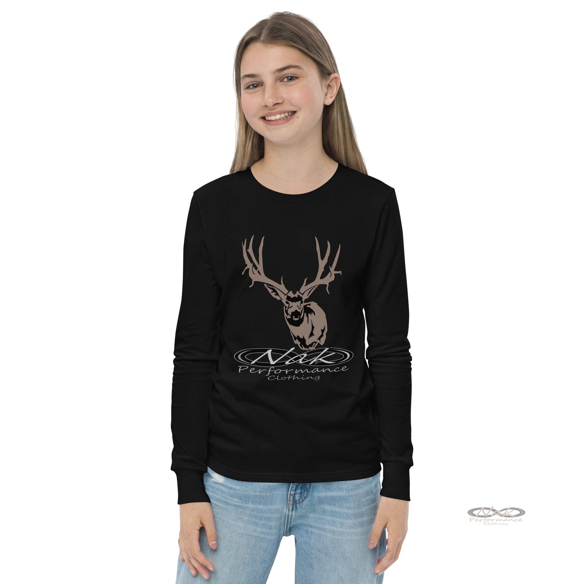 Nak Muley Youth long sleeve tee