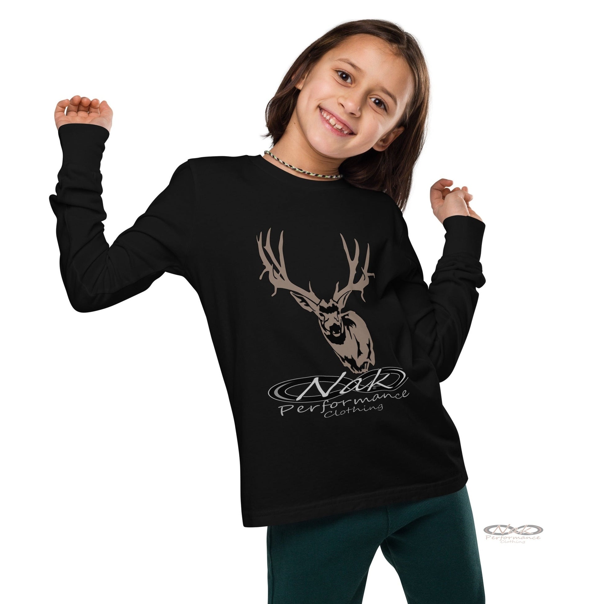 Nak Muley Youth long sleeve tee