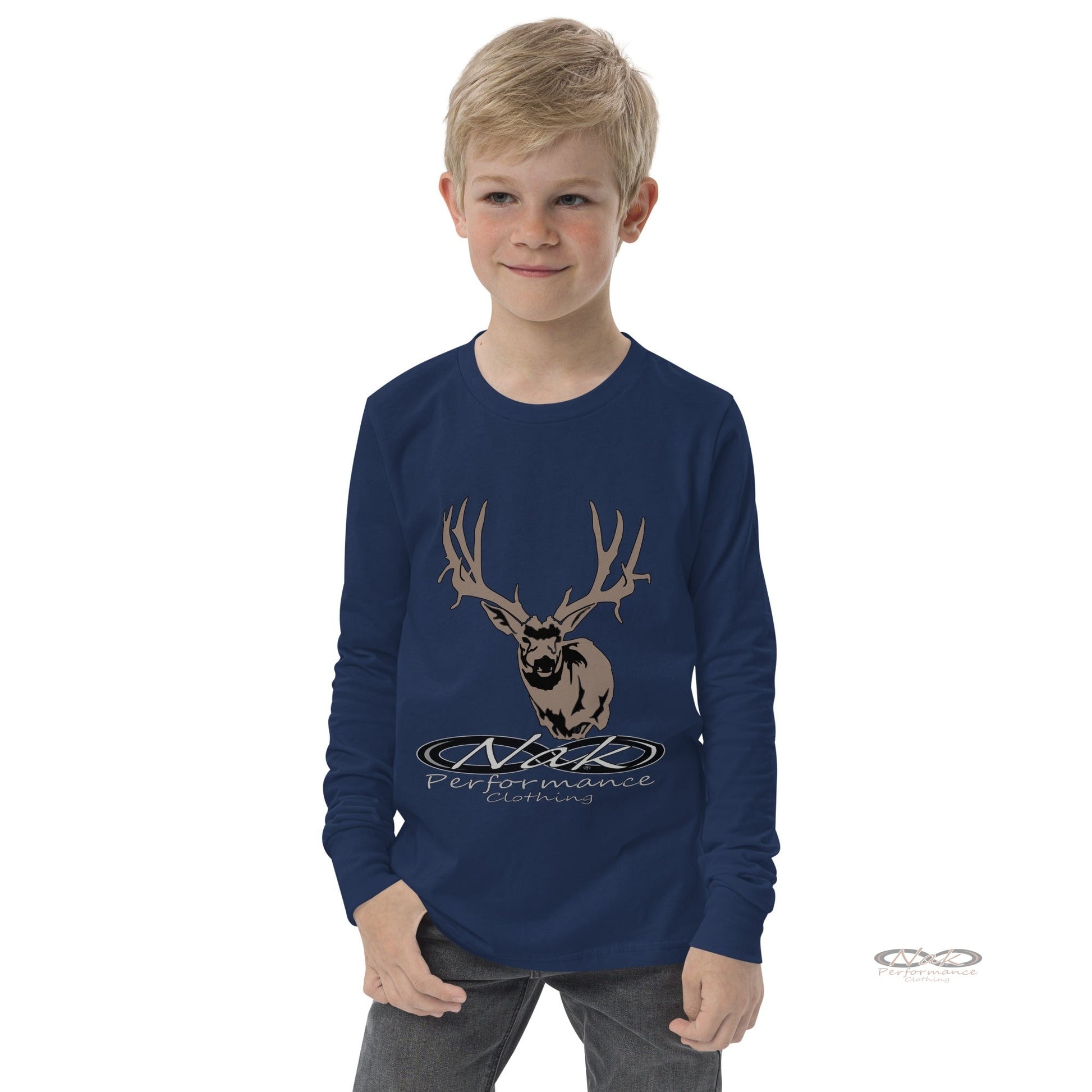 Nak Muley Youth long sleeve tee