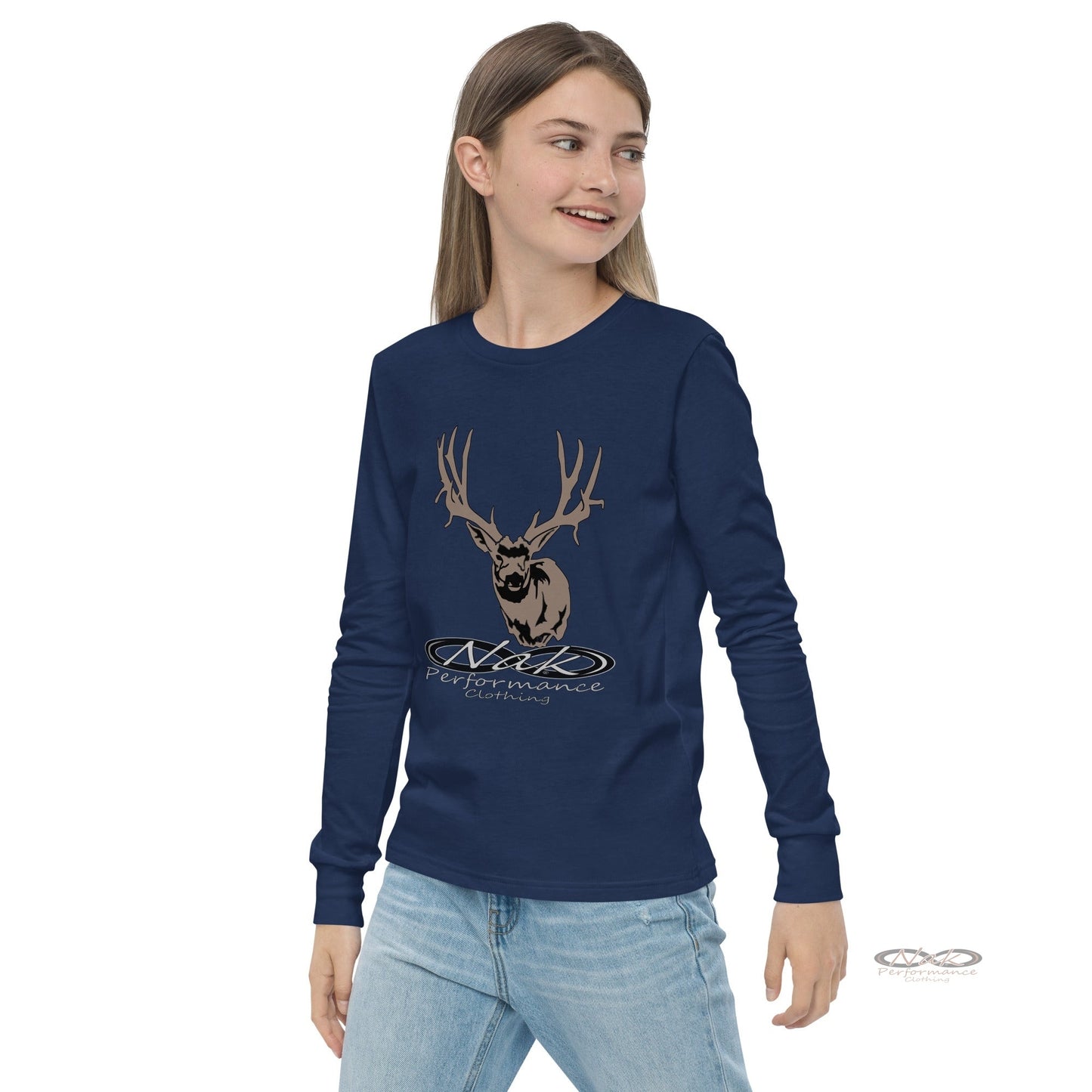 Nak Muley Youth long sleeve tee