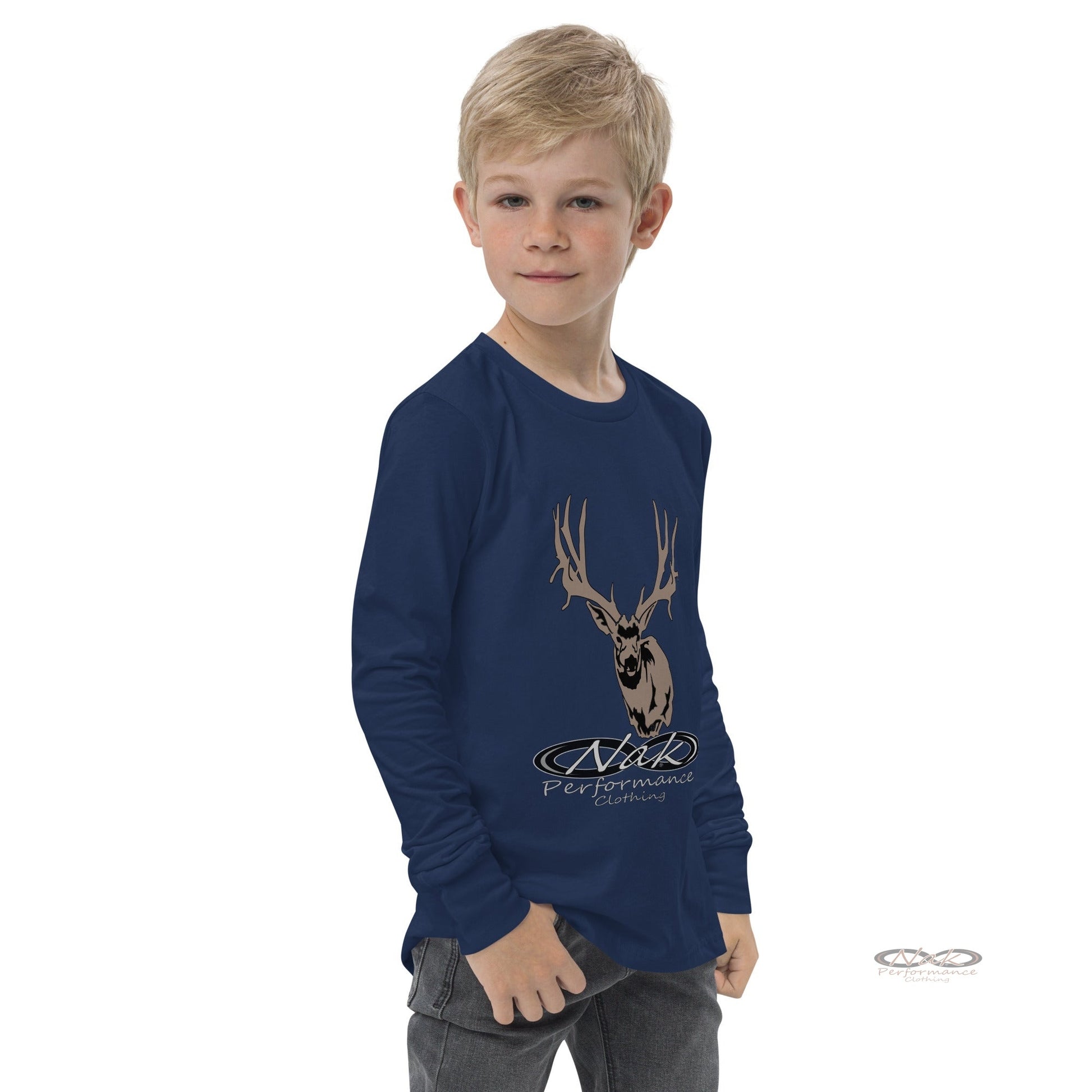 Nak Muley Youth long sleeve tee