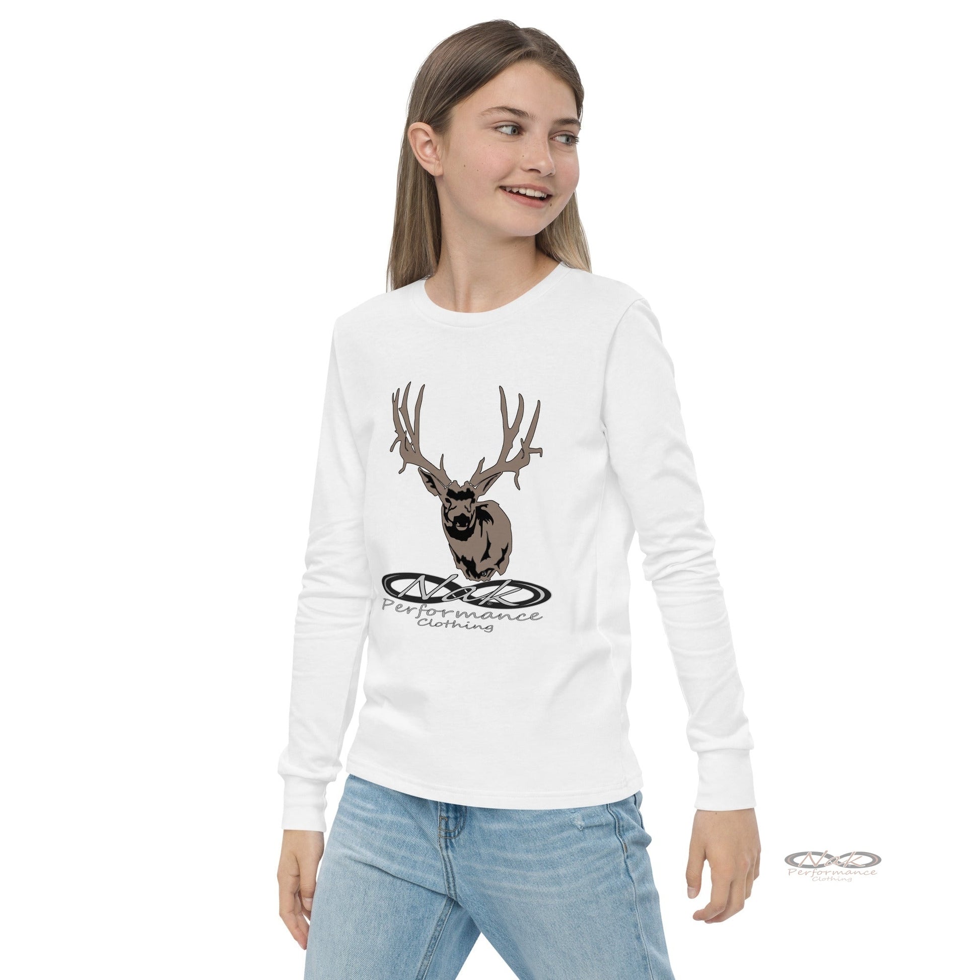 Nak Muley Youth long sleeve tee